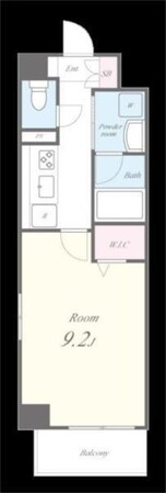 PARQUE Nishikoiwaの物件間取画像